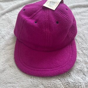 Vintage Polartec Fleece‎ Hat Magenta Pink NWT Made in USA Deadstock Y2K